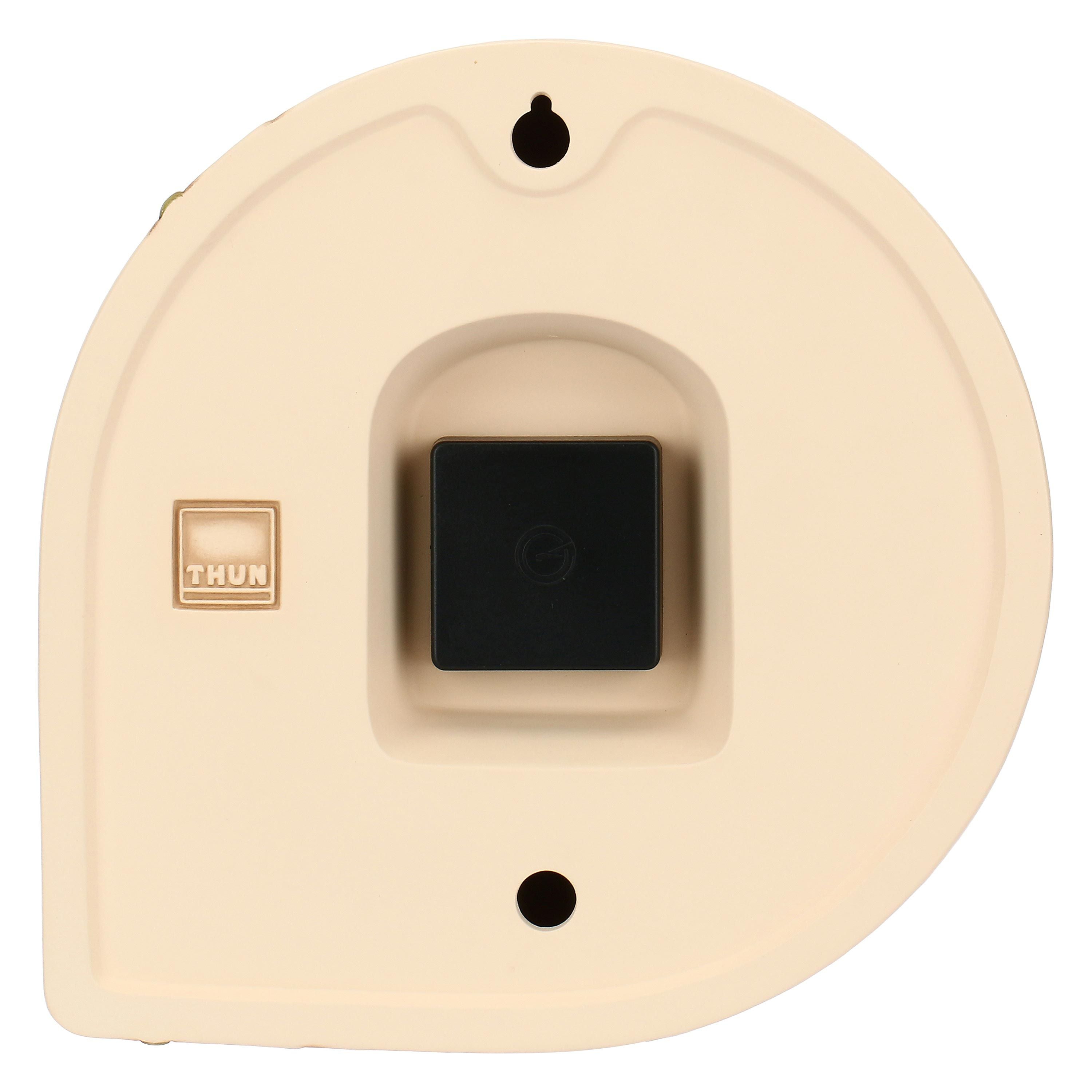 Thun - orologio da parete country bloom con farfalla e fiori| Rohome