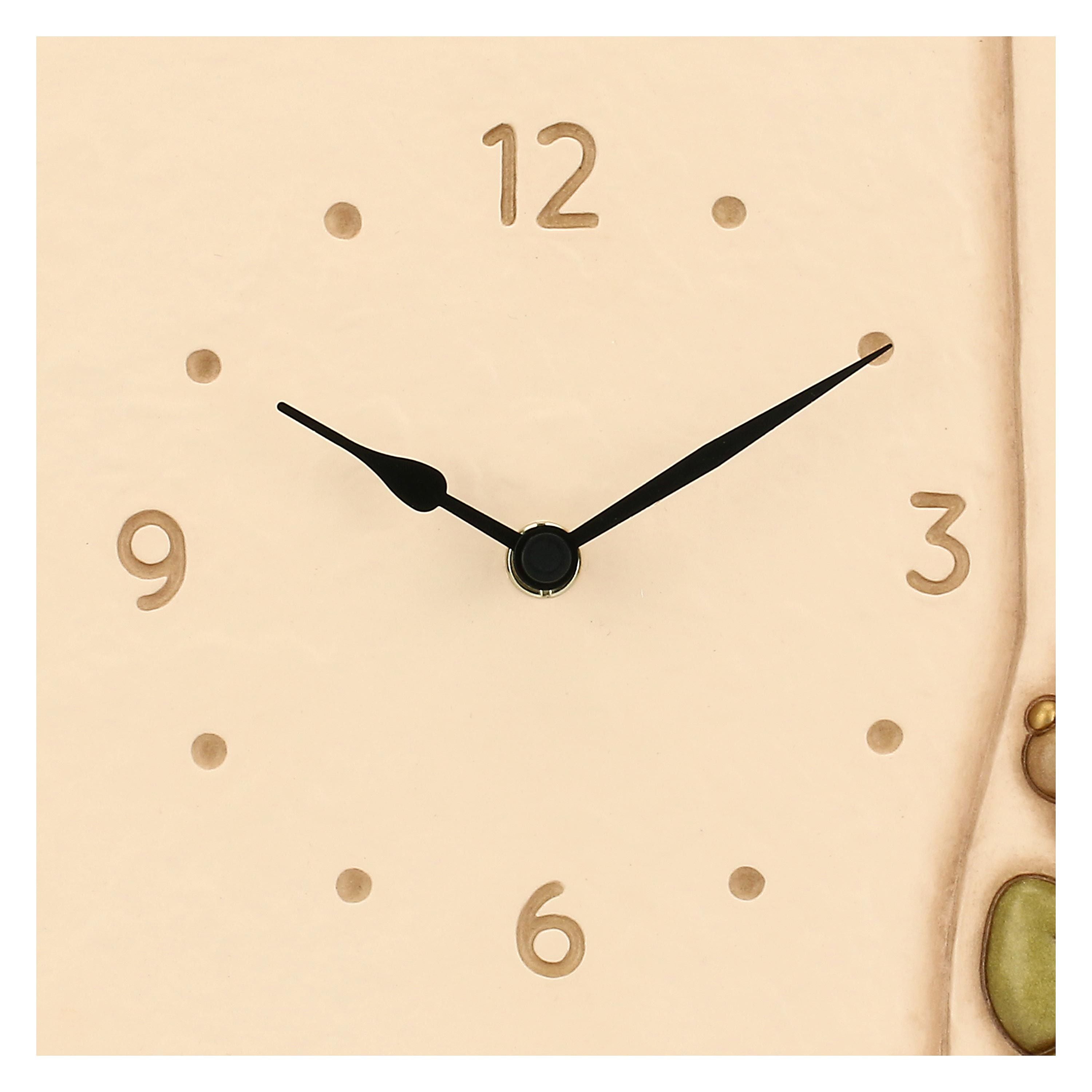 Thun - orologio da parete country bloom con farfalla e fiori| Rohome