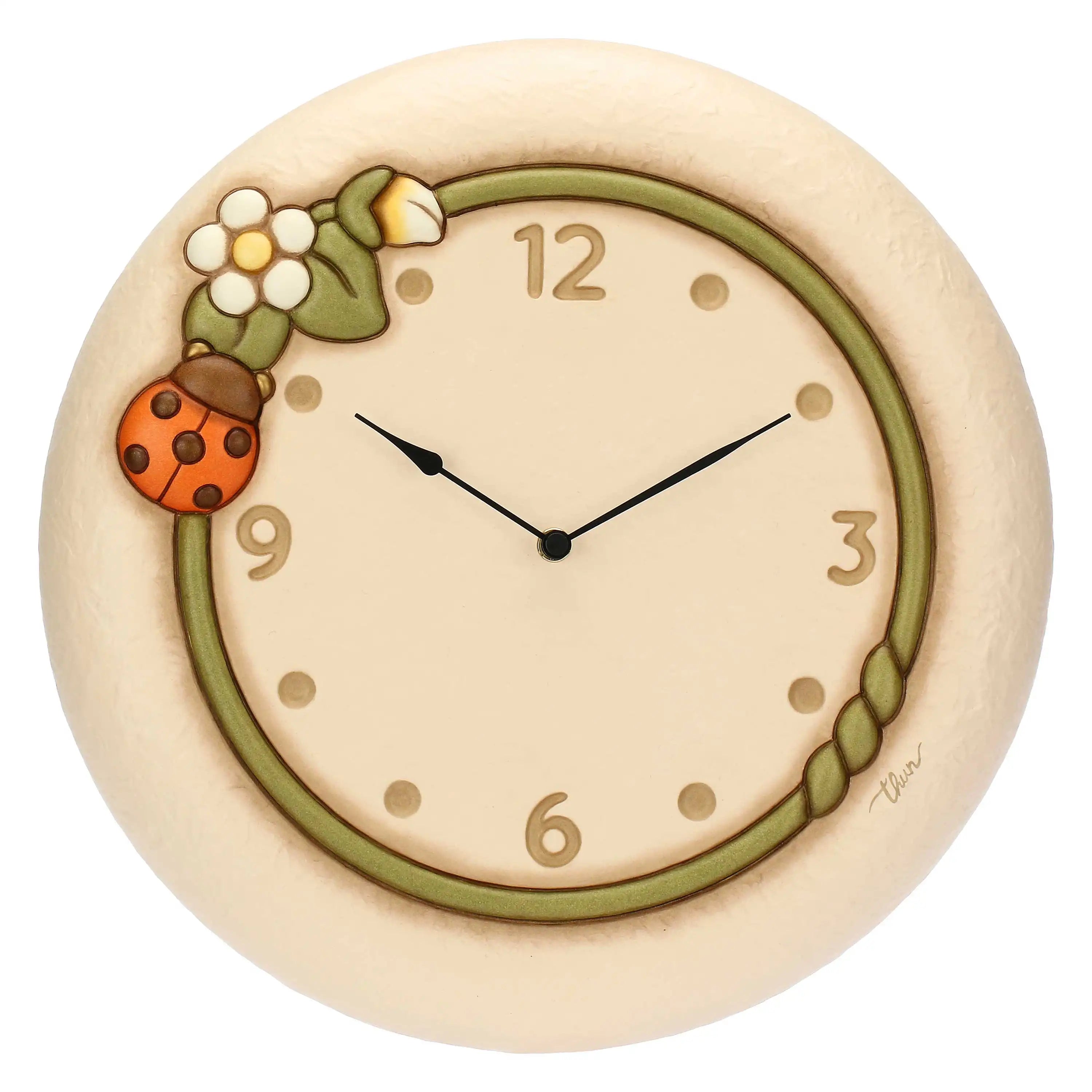 Thun - orologio in ceramica country bloom  | rohome