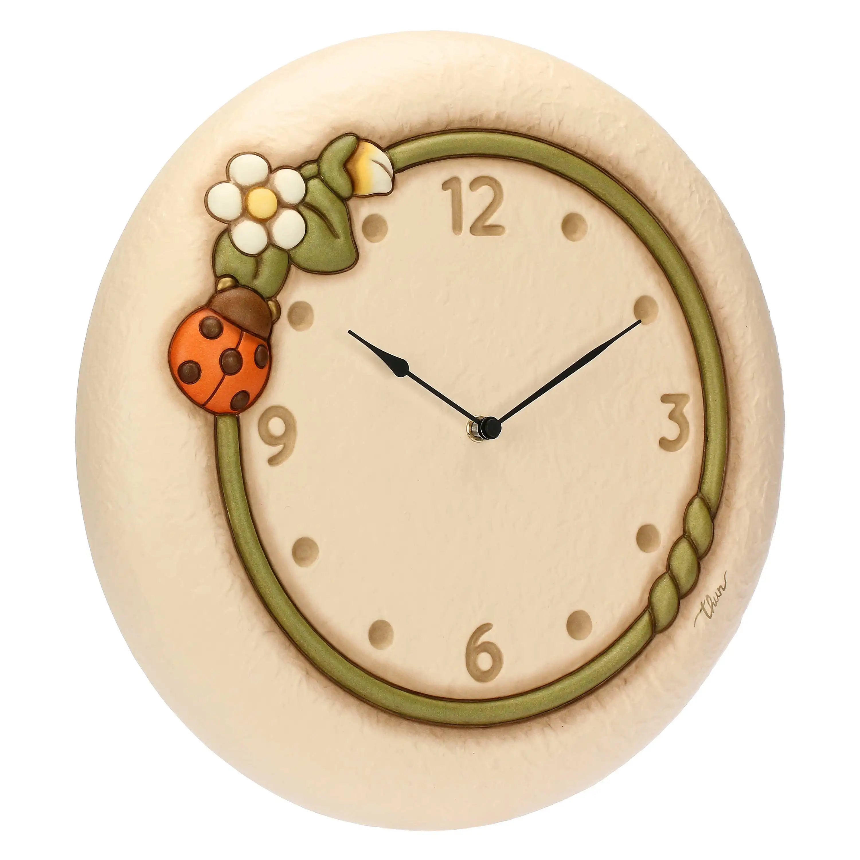 Thun - orologio in ceramica country bloom  | rohome