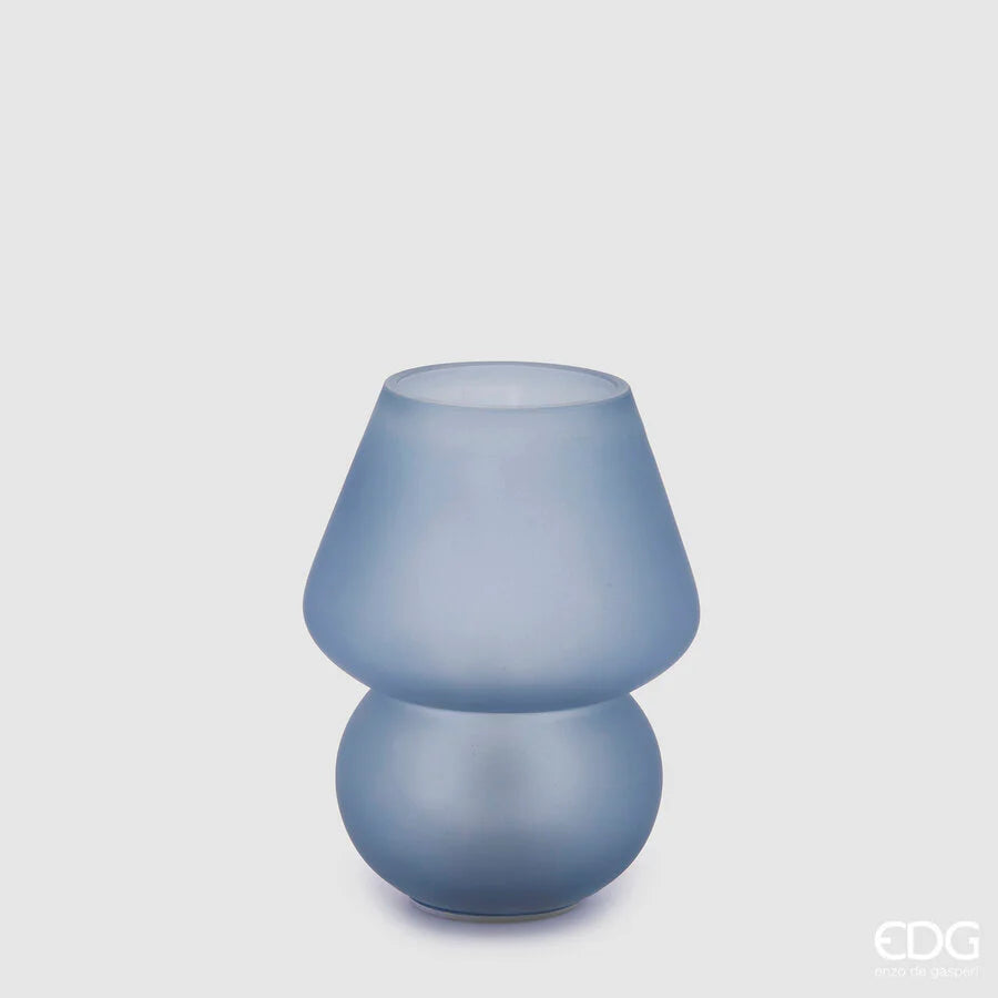Edg - lampada da tavolo blue e27 inclusa h15 | rohome