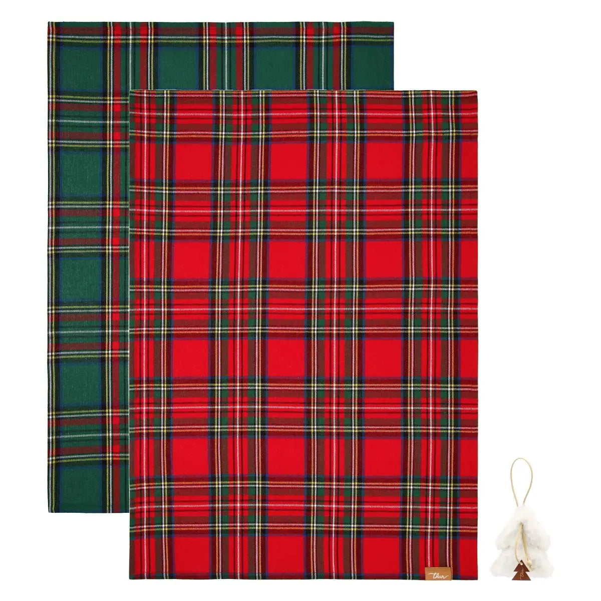 Thun set 2 canovacci natalizi con addobbo | Rohome