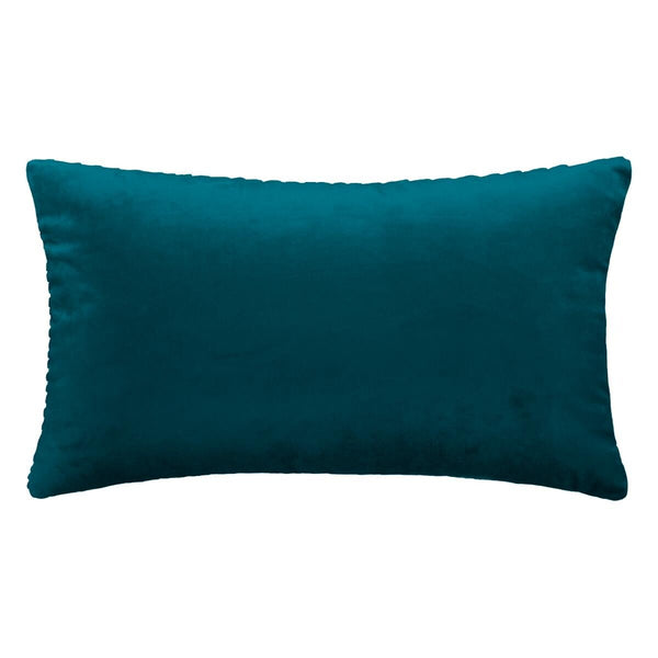 Cuscino in velluto blu rettangolare | rohome - Rohome