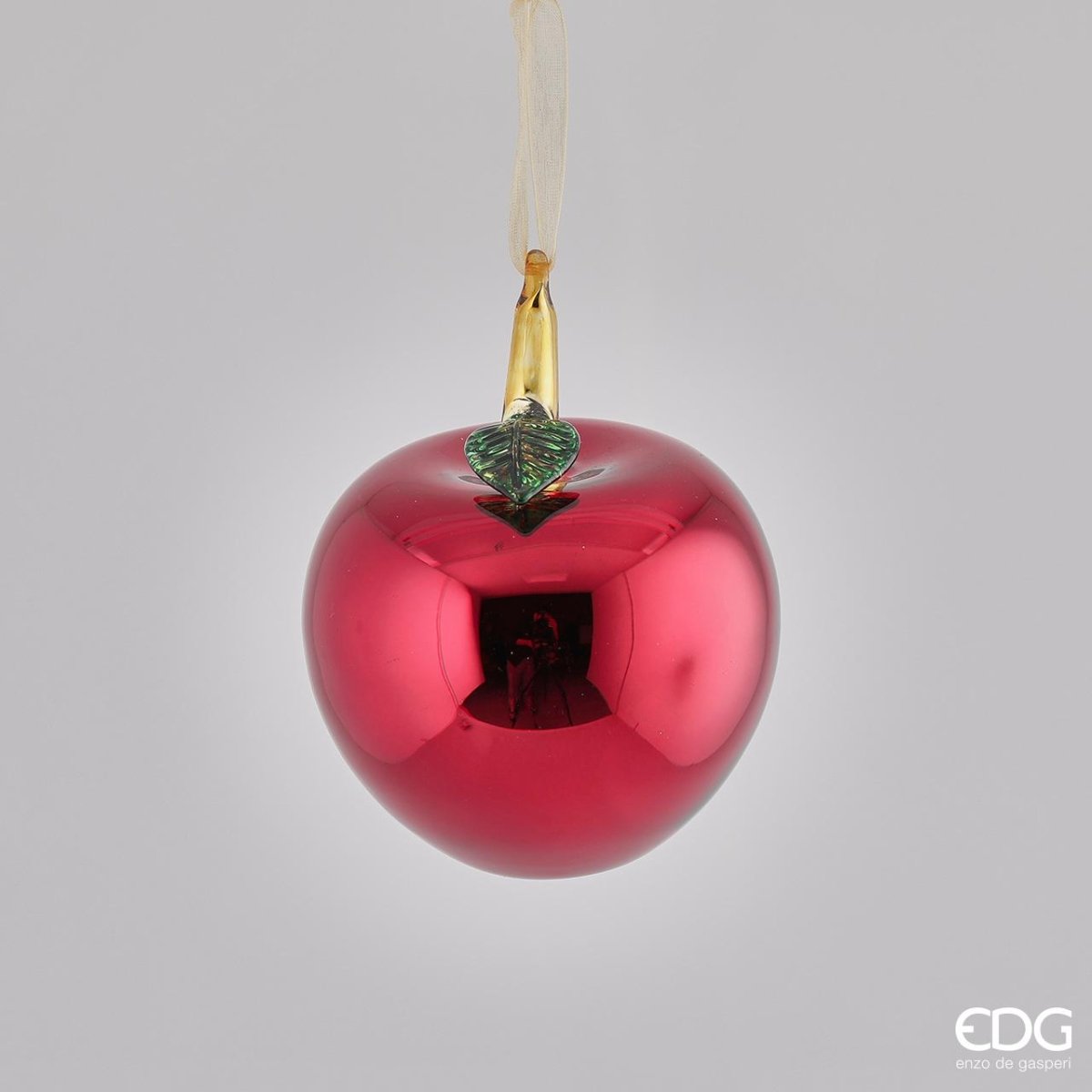 Edg - decorazione mela in vetro rosso d14 | rohome - Rohome