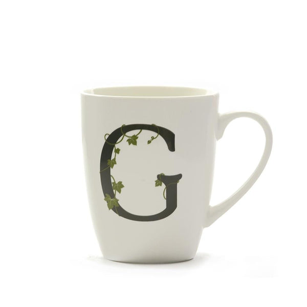 La porcellana bianca - mug lettera g | rohome - Rohome