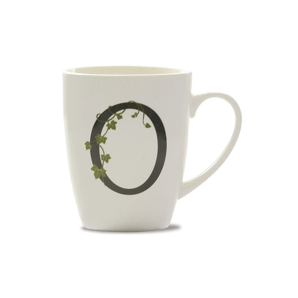 La porcellana bianca - mug lettera o | rohome - Rohome