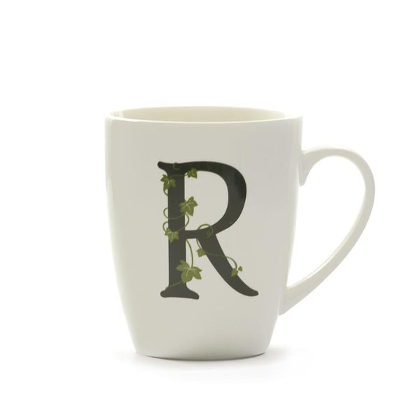 La porcellana bianca - mug lettera r | rohome - Rohome