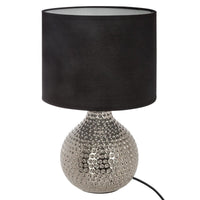 Lampada da tavolo in ceramica argento | rohome - Rohome
