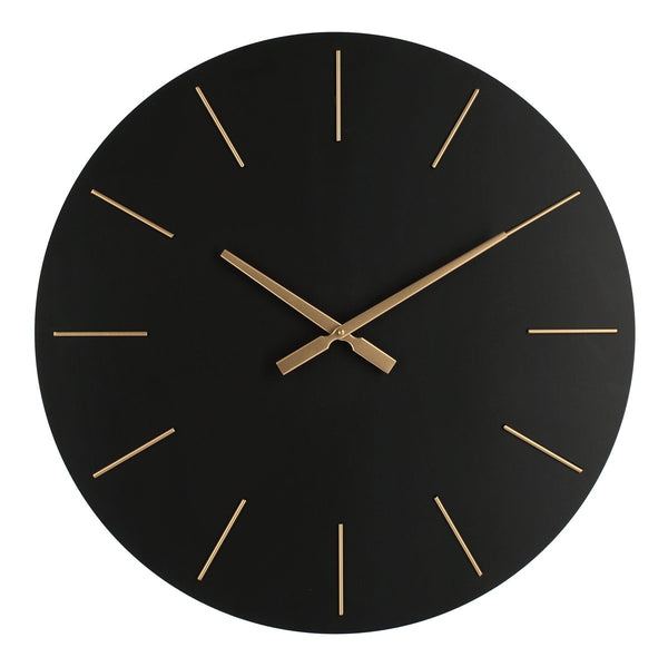 Orologio da parete timeline nero d60 | rohome - Rohome