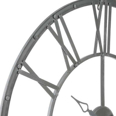 Orologio da parete vintage grigio | rohome - Rohome
