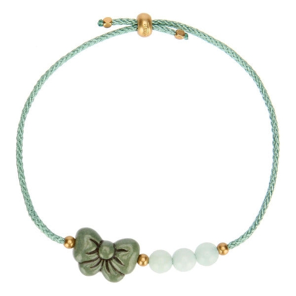 Thun - bracciale con fiocco verde in ceramica | rohome - Rohome