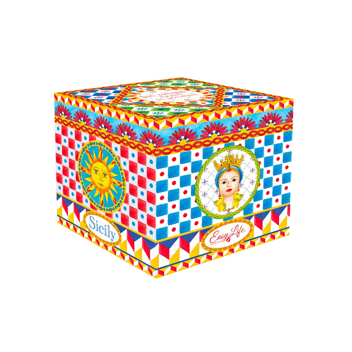 Set 4 ciotole gelato con cucchiaini SICILY | Rohome