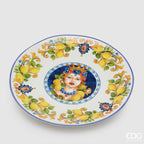 Edg - Piatto Caltagirone piano Lei D. 29cm | Rohome