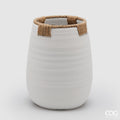 Edg - Vaso in terracotta con corde long h 29 | Rohome