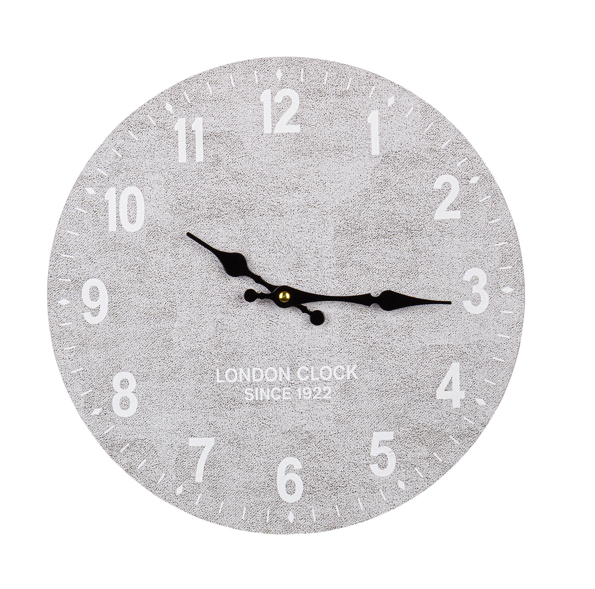 Orologio da parete melvin grigio d.34cm  | Rohome