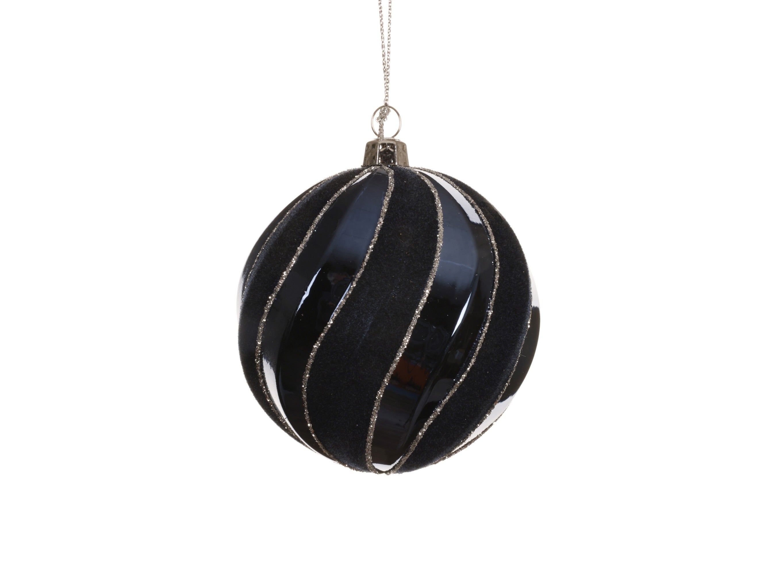 Palla di natale d.8cm colore blu notte | Rohome