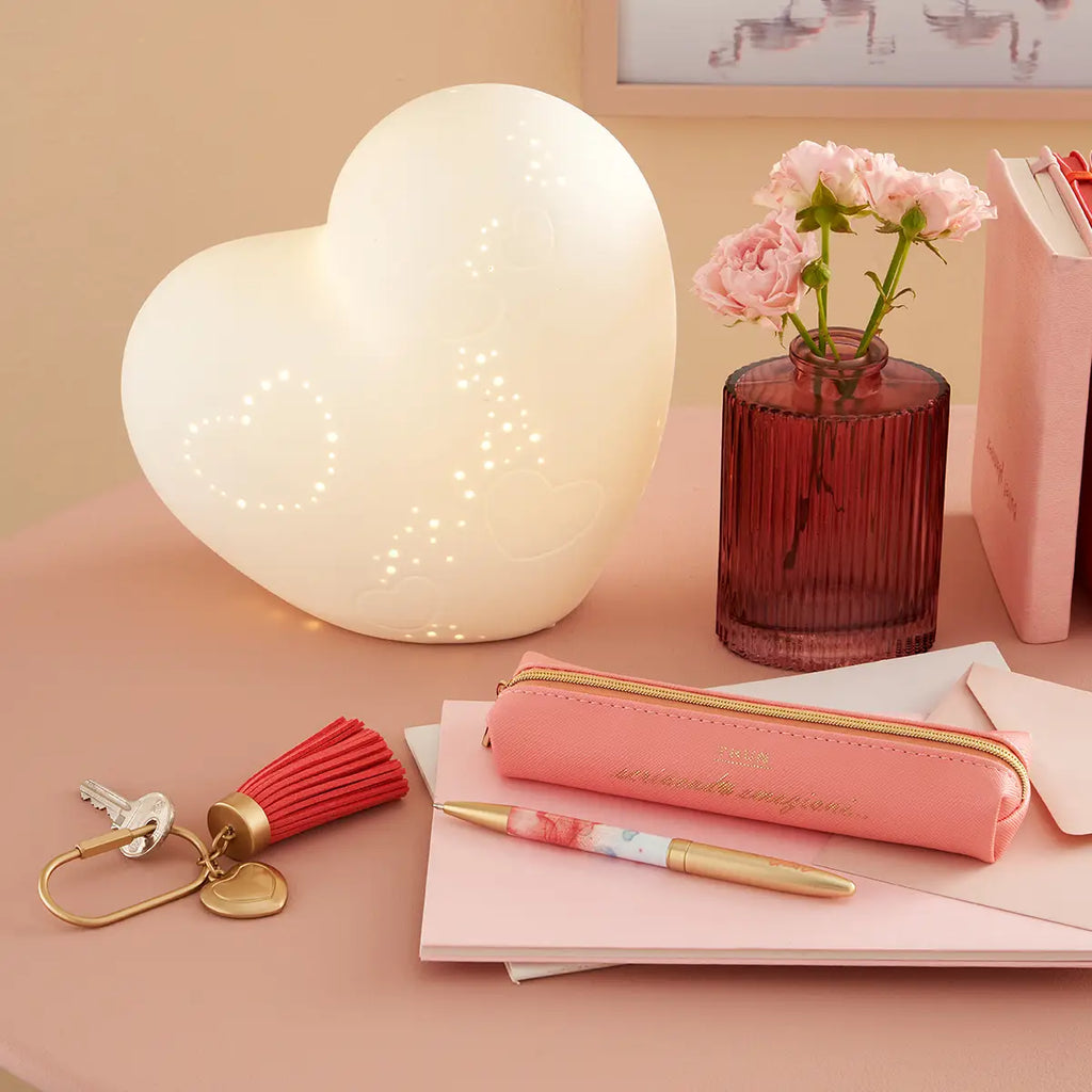 Thun - Lampada a forma di cuore in ceramica | Rohome