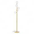 Piantana balls in metallo colore oro h.156cm | Rohome