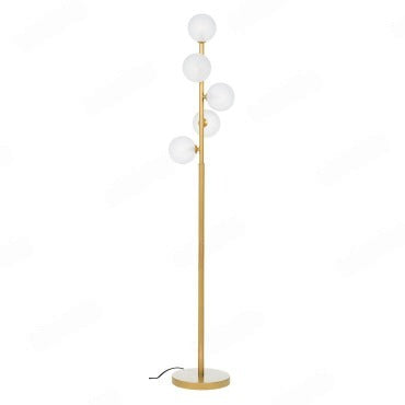 Piantana balls in metallo colore oro h.156cm | Rohome