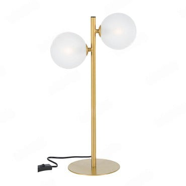 Lampada da tavolo balls in metallo colore oro h.54cm | Rohome