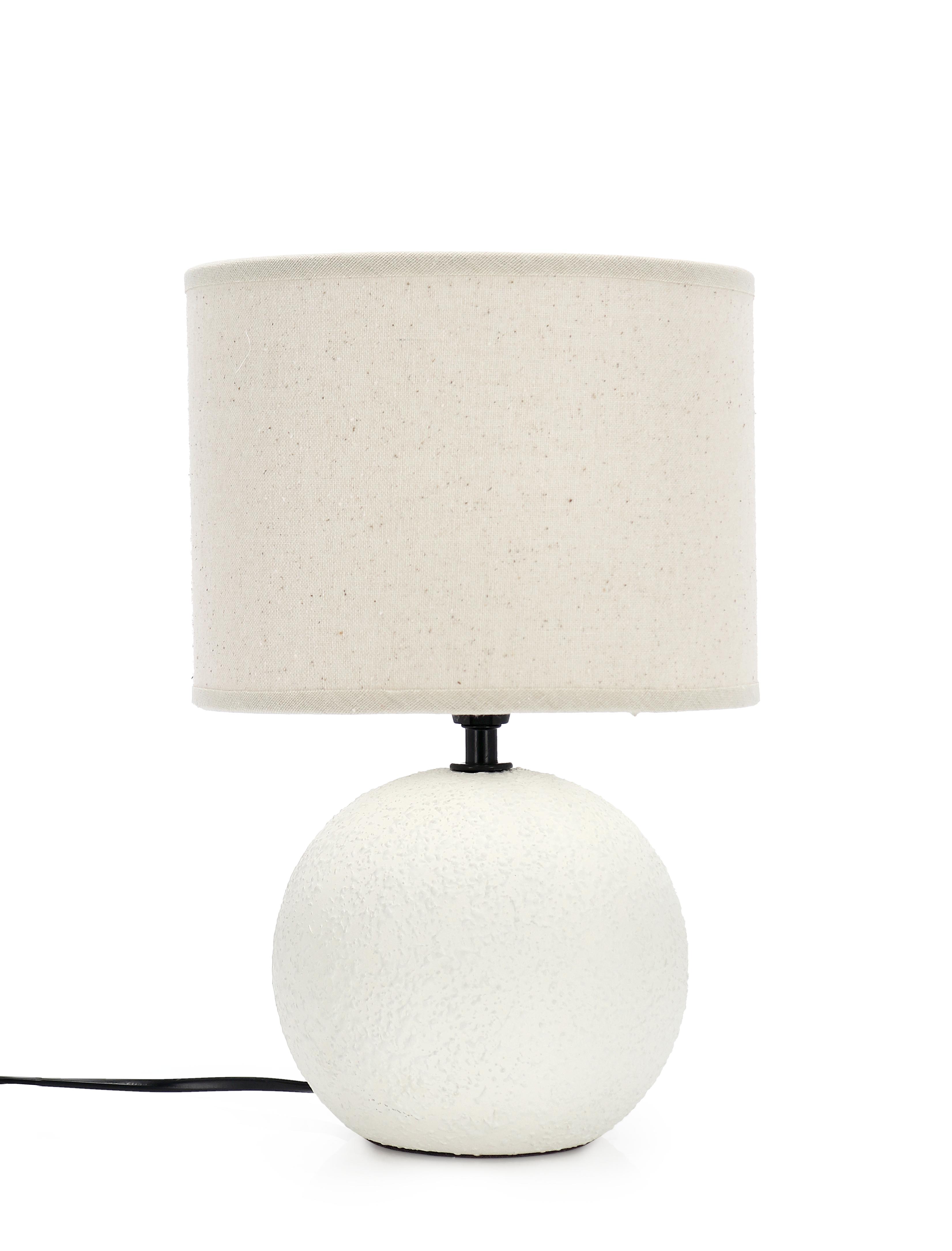 Lampada da tavolo irvin colore bianco h 32cm | Rohome