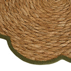 Tovaglietta d38cm con bordo colorato  | Rohome