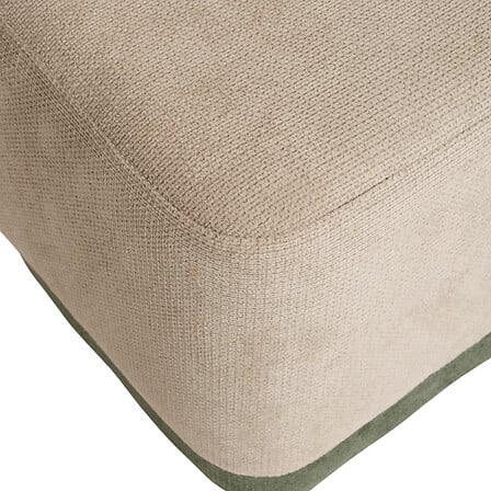 Pouf 2 in 1 colore grigio e verde | Rohome