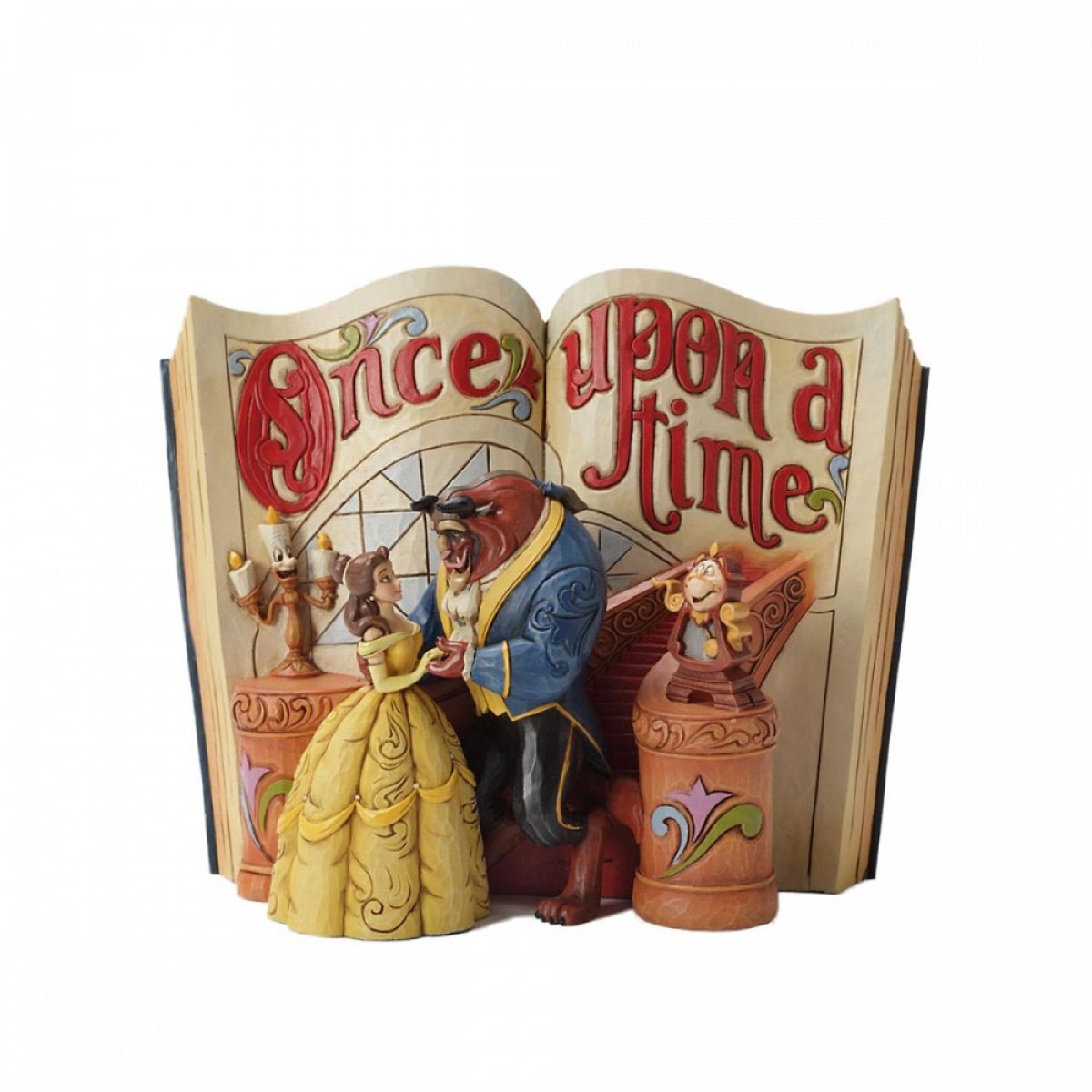 Disney Traditions – Scultura La Bella e la Bestia