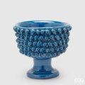 Edg - Vaso fenice pigna cache pot blu | Rohome