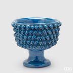Edg - Vaso fenice pigna cache pot blu | Rohome