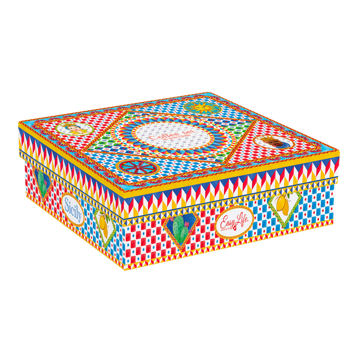 Set 6 Tazzine Espresso 100ml con piattini Sicily | Rohome