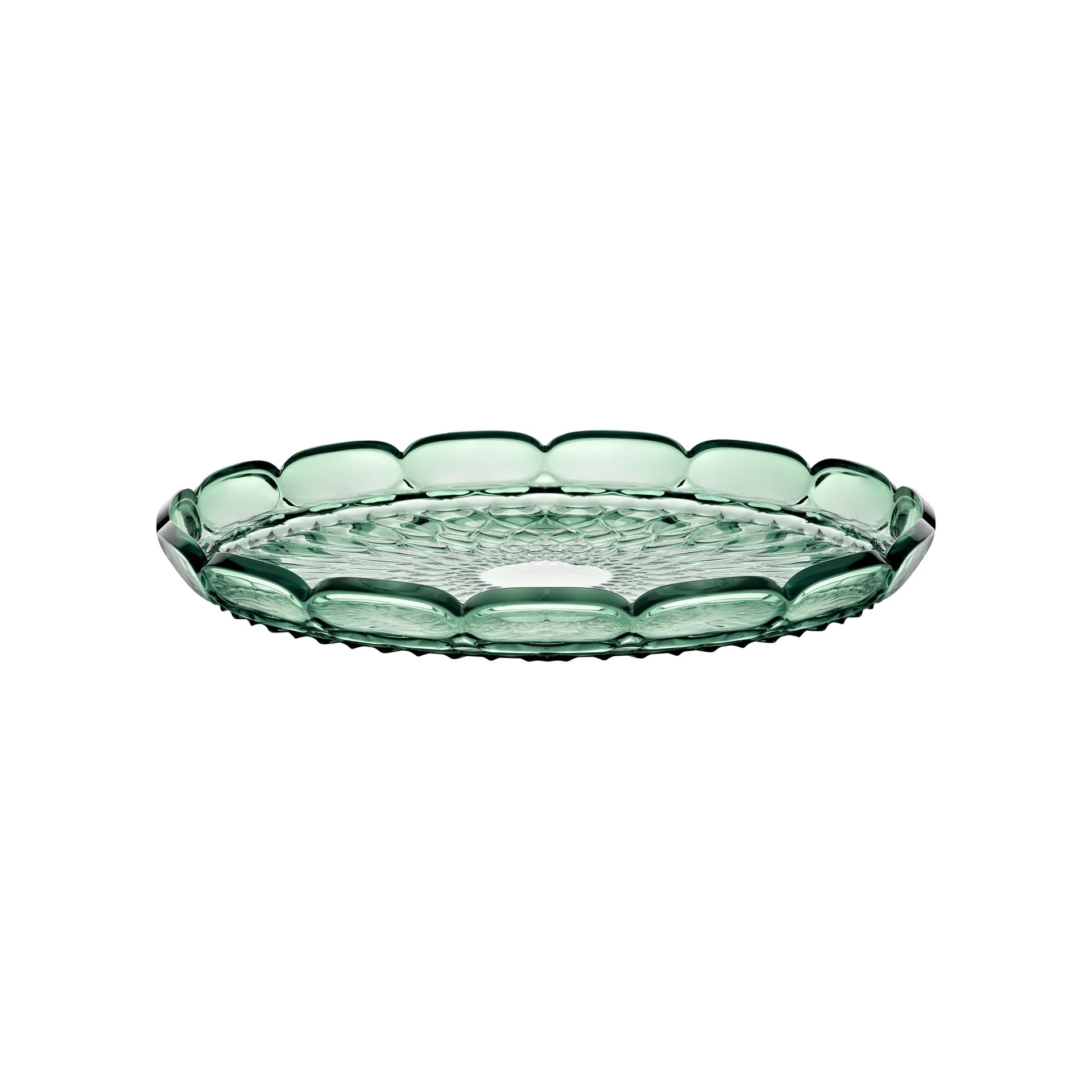 Guzzini - Vassoio Vanity verde trasparente | Rohome