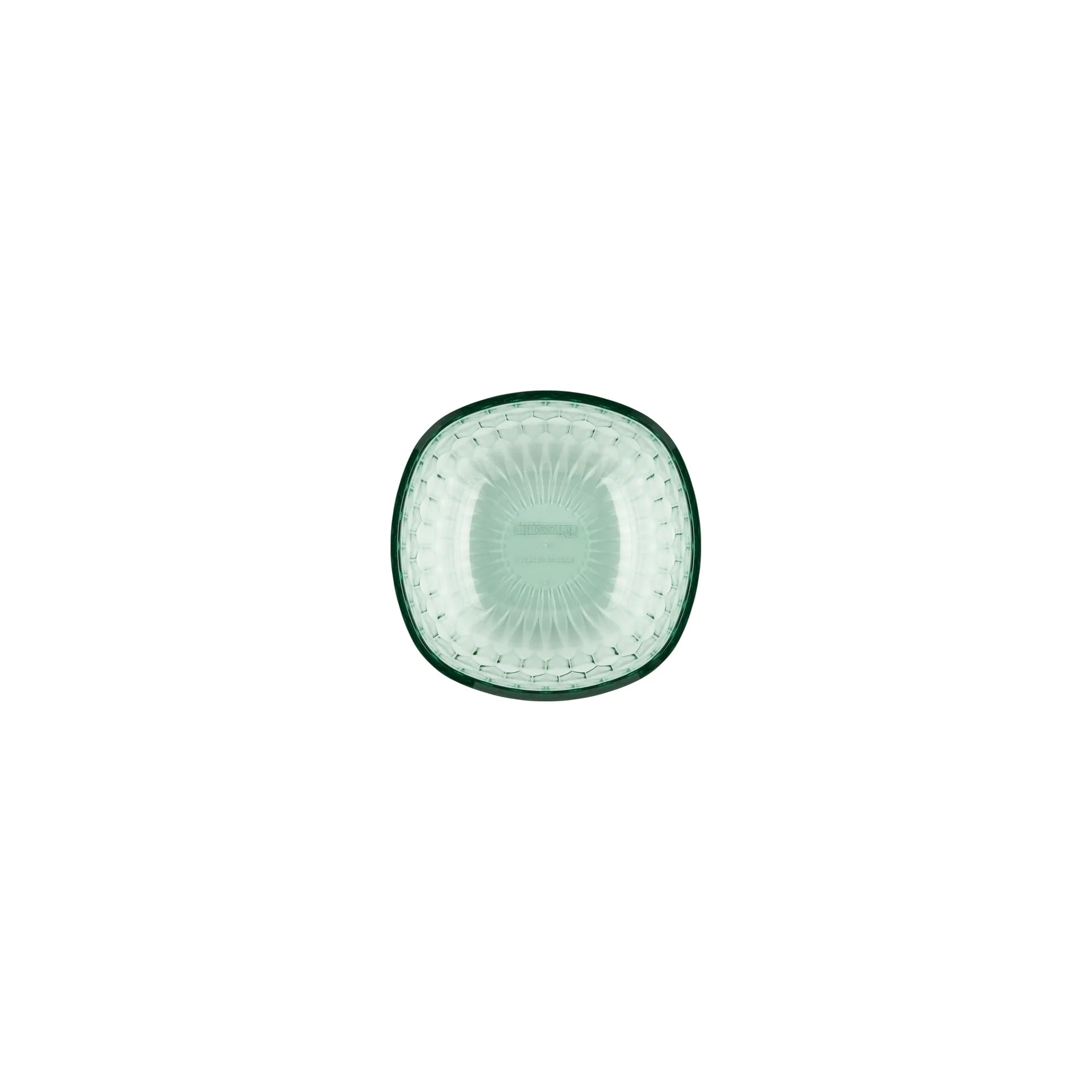 Guzzini - Contenitore Vanity verde trasparente d.12cm | Rohome