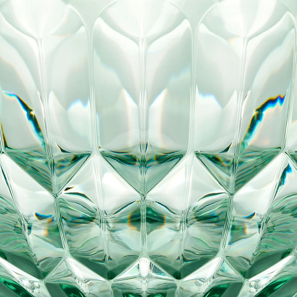 Guzzini - Contenitore Vanity verde trasparente d.12cm | Rohome