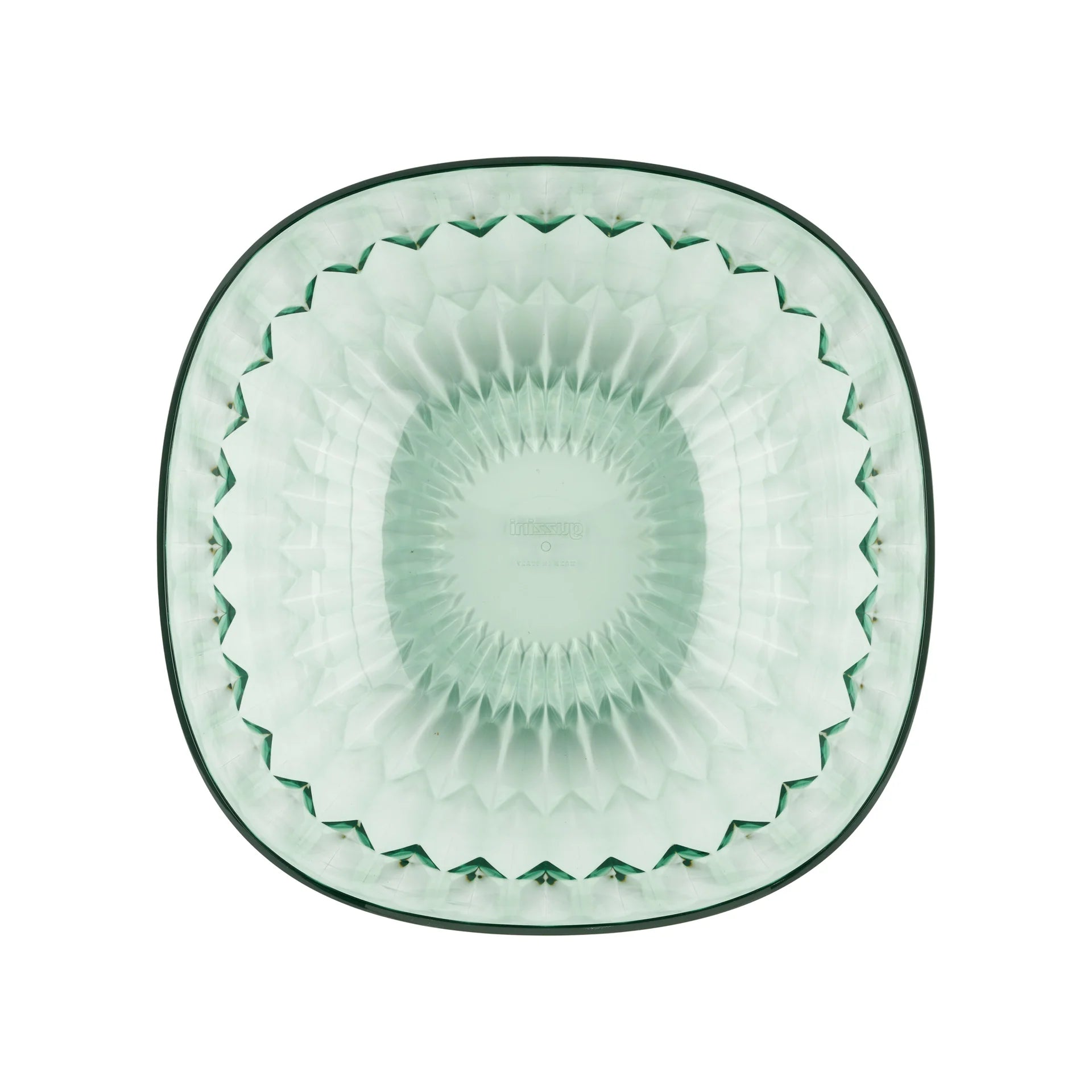 Guzzini - Contenitore Vanity verde trasparente d.25cm | Rohome