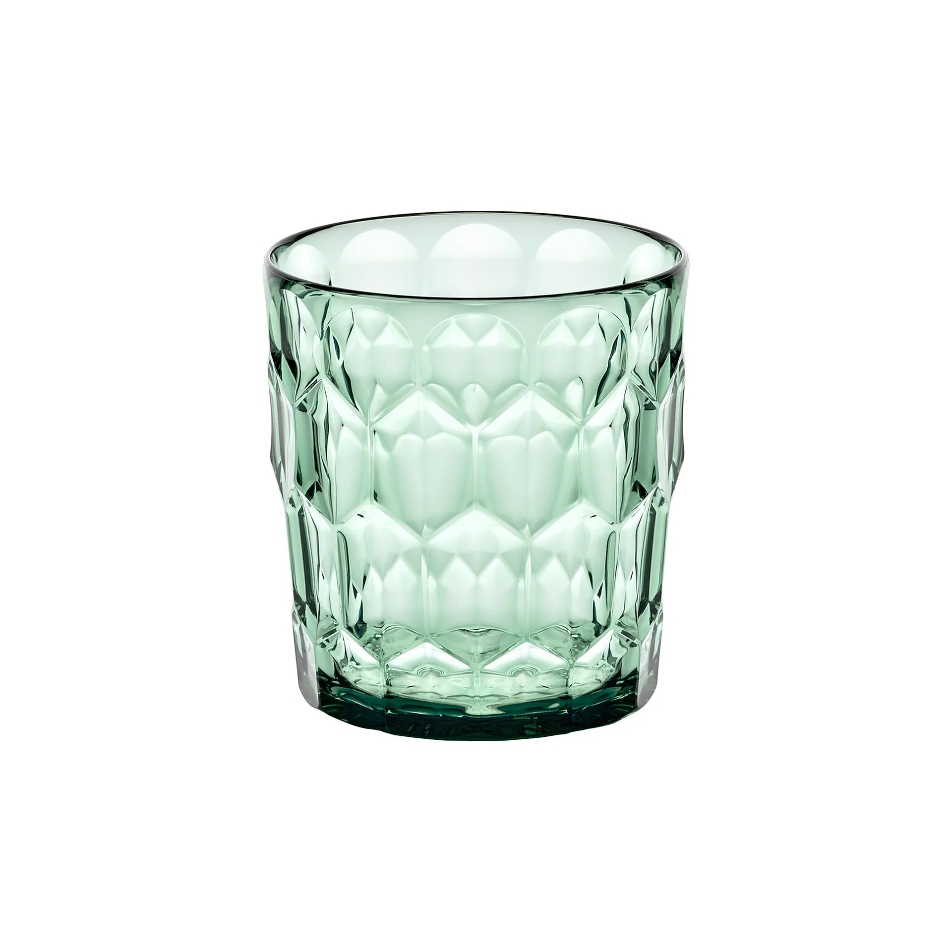 Guzzini - Bicchiere basso Vanity verde trasparente | Rohome