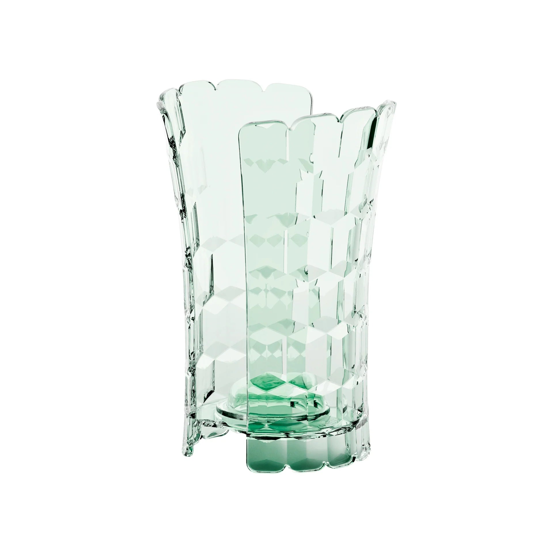 Guzzini - Portabicchieri Vanity verde trasparente | Rohome