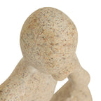 Set 3 statue in resina colore beige | Rohome