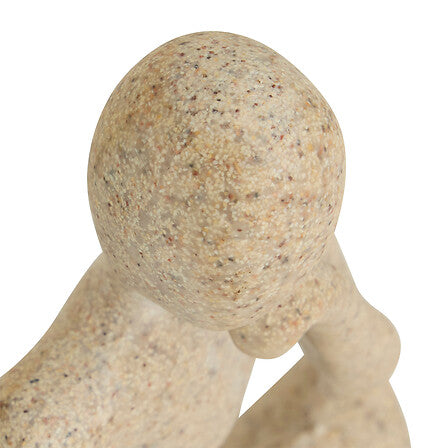 Set 3 statue in resina colore beige | Rohome