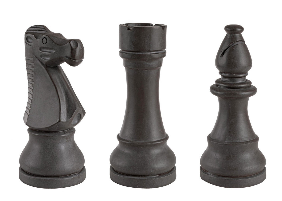 Decorazione scacchi antracite | rohome