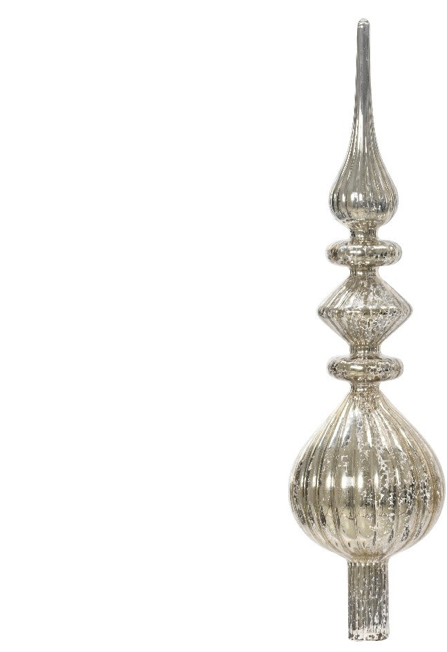 Puntale albero di natale in vetro stile antico | rohome