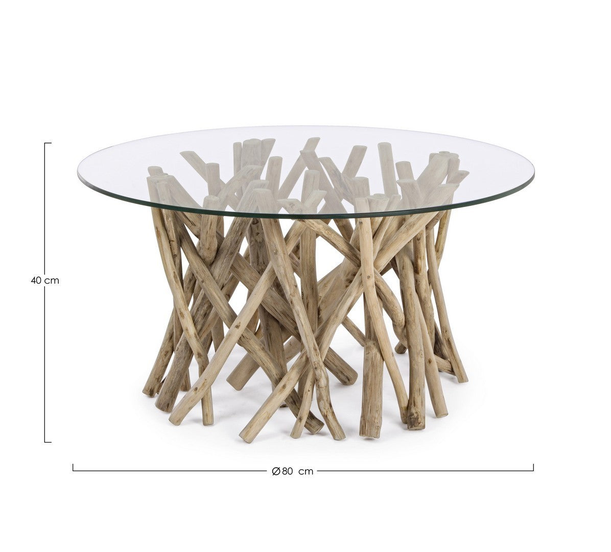 Tavolino Samira in legno | Rohome