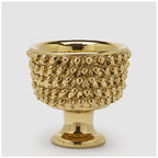 Edg - Vaso fenice pigna cache pot oro | Rohome