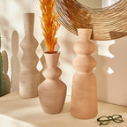 Vaso in ceramica colore beige totem | Rohome