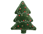 Cuscino albero in velluto di cotone con pompon. | Rohome