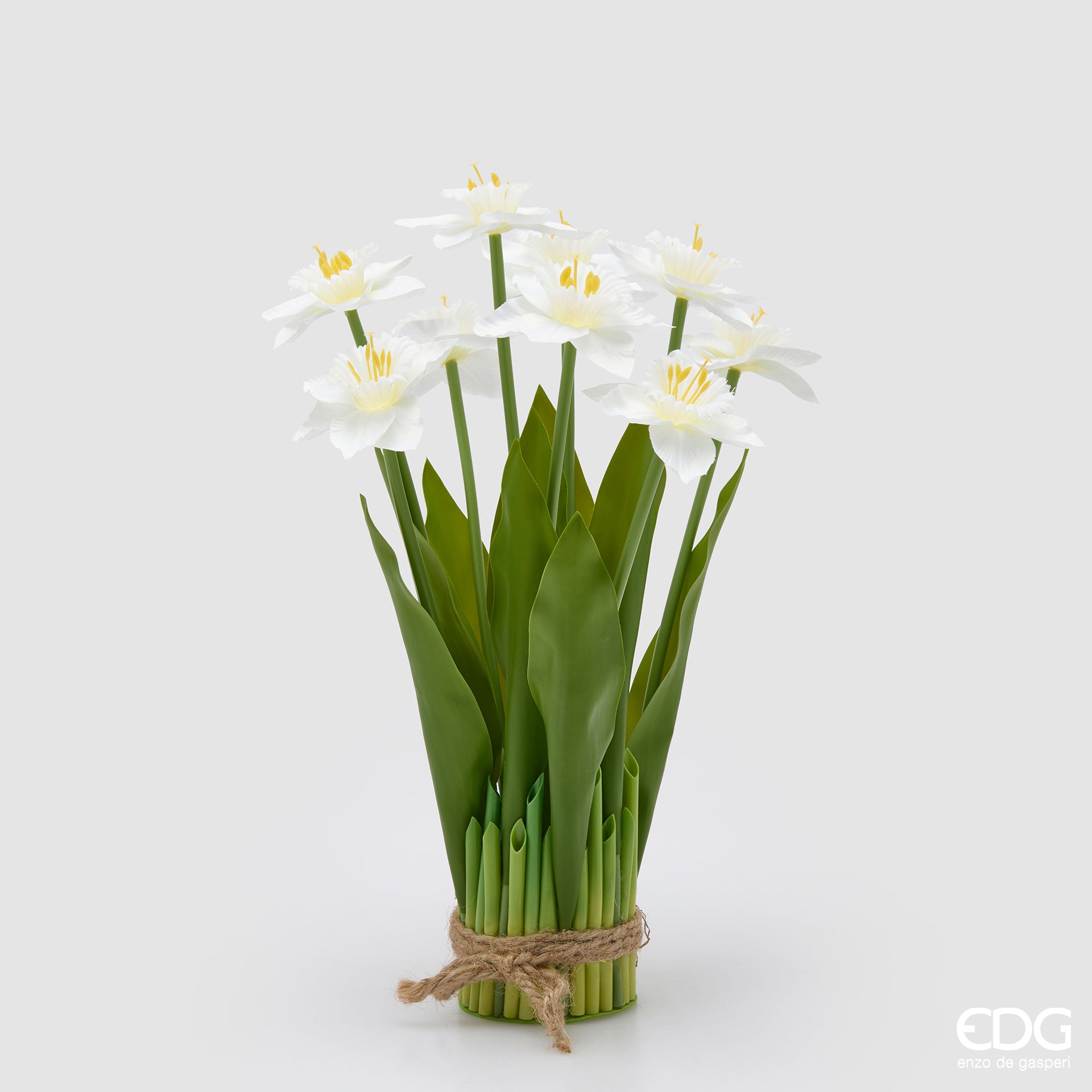 Edg - Mazzo artificiale Narciso 9 fiori | Rohome