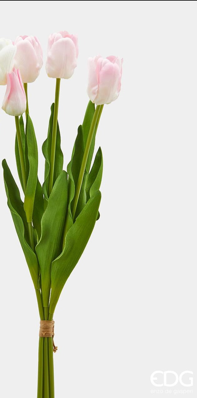 Edg - mazzo di fiori tulipano rosa| rohome