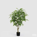 Edg - Pianta artificiale  Ficus vogue con vaso h.156cm | Rohome