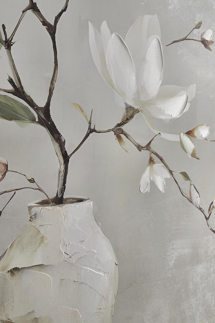 Quadro crown con vaso e fiori | Rohome