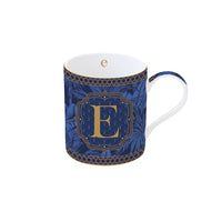 Mug in porcellana da 350ml con lettera E | Rohome